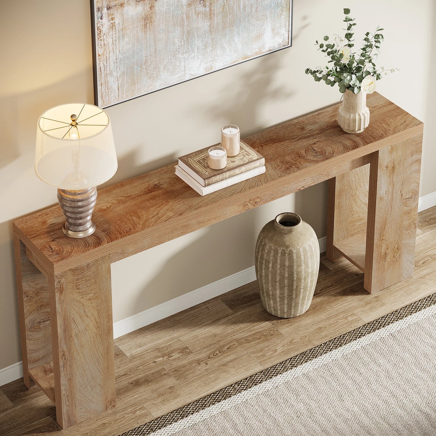 Console Georges — bois, métal