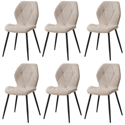 Chaise Valère — métal, lot de 6
