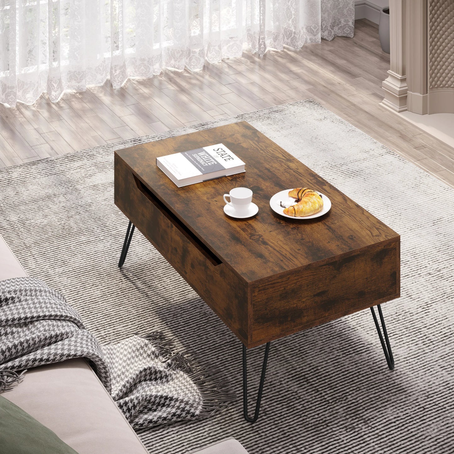 Table basse extensible WOLTU